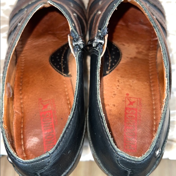 Pikolinos Lillie black leather ankle boots Size 39 - Picture 11 of 12